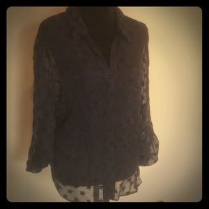 DIANE VON FURSTENBERG BLOUSE size 14